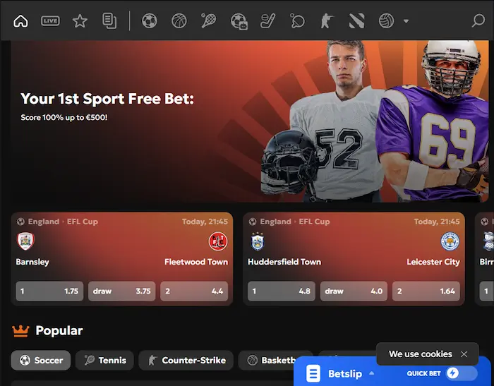 GXBet Casino sport