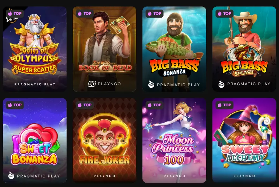 GXBet Casino top